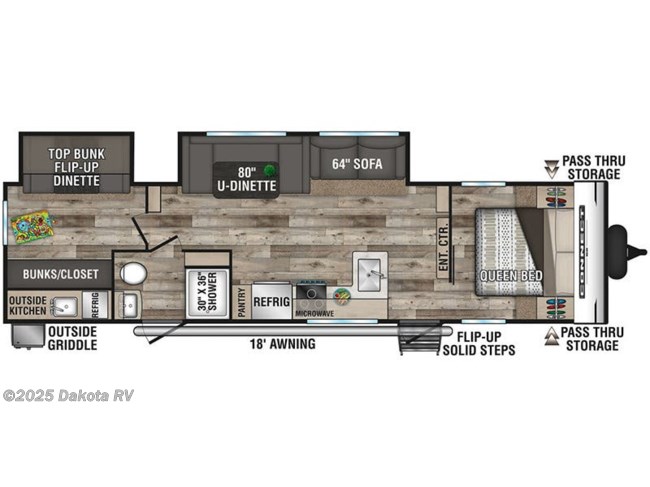2022 K-Z Connect SE C312BHKSE Floorplan