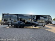 Call now about this 2016 Keystone Fuzion 414! 2016 Keystone Fuzion 414 - Used Toy Hauler For Sale by Dakota RV in Rapid City, South Dakota features Exterior Speakers, Awning, Medicine Cabinet, Auxiliary Battery, Bunk Beds