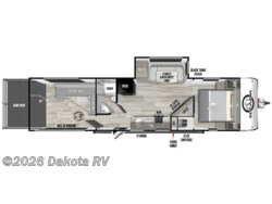 Stock Image for 2025 Forest River 2900THK (options and colors may vary)