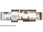 Call now about this 2025 Newmar Dutch Star 4369! Floorplan of 2025 Newmar Dutch Star 4369