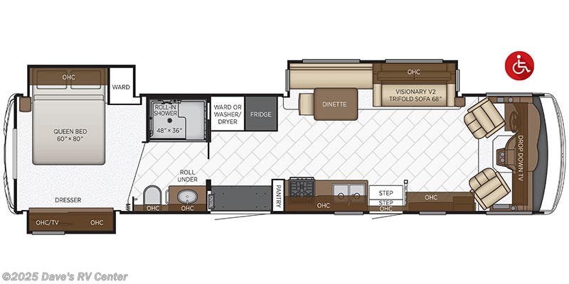Floorplan of 2022 Newmar Bay Star 3811