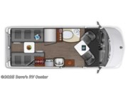 Floorplan of 2019 Roadtrek Zion SRT