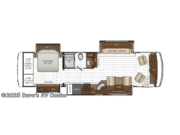 Contact us now about this 2026 Newmar Northern Star 3418! Floorplan of 2026 Newmar Northern Star 3418