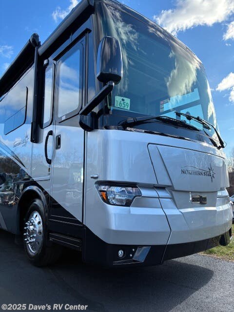 Call now about this 2026 Newmar Northern Star 3418! 2026 Newmar Northern Star 3418 - New Class A For Sale by Dave's RV Center in Danbury, Connecticut features Residential Refrigerator, Wardrobe(s), Medicine Cabinet, Stove Top Burner, Toilet