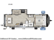 Call now about this 2026 East to West Della Terra 251RD! 2026 East to West Della Terra 251RD - New Travel Trailer For Sale by Driftwood RV Center in Clermont, New Jersey features Slideout