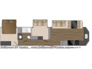 Call now about this 2017 Heartland Resort 41FK! 2017 Heartland Resort 41FK - Used Destination Trailer For Sale by Driftwood RV Center in Clermont, New Jersey features Slideout