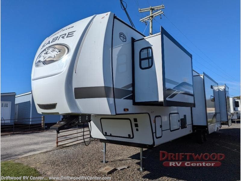 Contact us now about this 2026 Forest River Sabre 38DBL! 2026 Sabre 38DBL by Forest River from Driftwood RV Center in Clermont, New Jersey