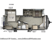 Call now about this 2026 Forest River Rockwood Ultra Lite 2608BS! 2026 Forest River Rockwood Ultra Lite 2608BS - New Travel Trailer For Sale by Driftwood RV Center in Clermont, New Jersey features Slideout
