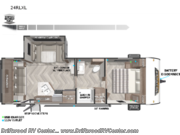 Call now about this 2022 Forest River Wildwood X-Lite 24RLXL! 2022 Forest River Wildwood X-Lite 24RLXL - Used Travel Trailer For Sale by Driftwood RV Center in Clermont, New Jersey features Slideout