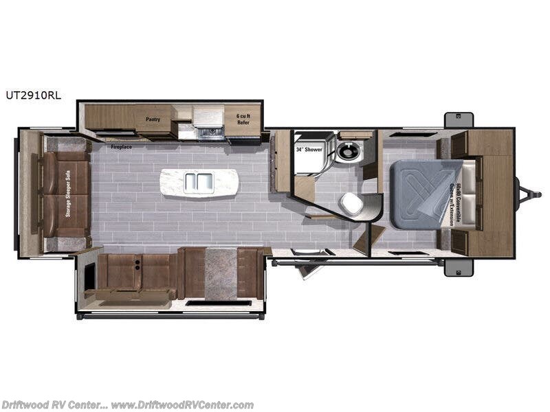 Call now about this 2017 Highland Ridge Open Range Ultra Lite UT2910RL! 2017 Highland Ridge Open Range Ultra Lite UT2910RL - Used Travel Trailer For Sale by Driftwood RV Center in Clermont, New Jersey features Slideout