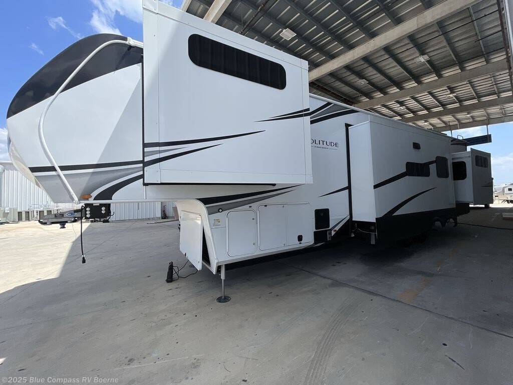 Contact us now about this 2025 Grand Design Solitude 391DL! 2025 Solitude 391DL by Grand Design from Blue Compass RV Boerne in Boerne, Texas