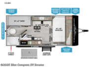 Call now about this 2026 Grand Design Transcend One 151BH! 2026 Grand Design Transcend One 151BH - New Travel Trailer For Sale by Blue Compass RV Boerne in Boerne, Texas