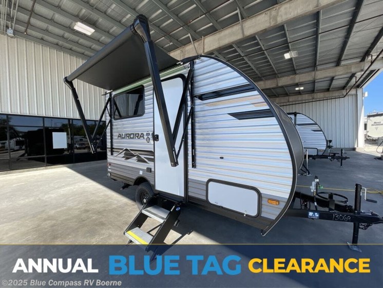 Email now about this 2026 Forest River Aurora Light 13BHX! New 2026 Forest River Aurora Light 13BHX available in Boerne, Texas