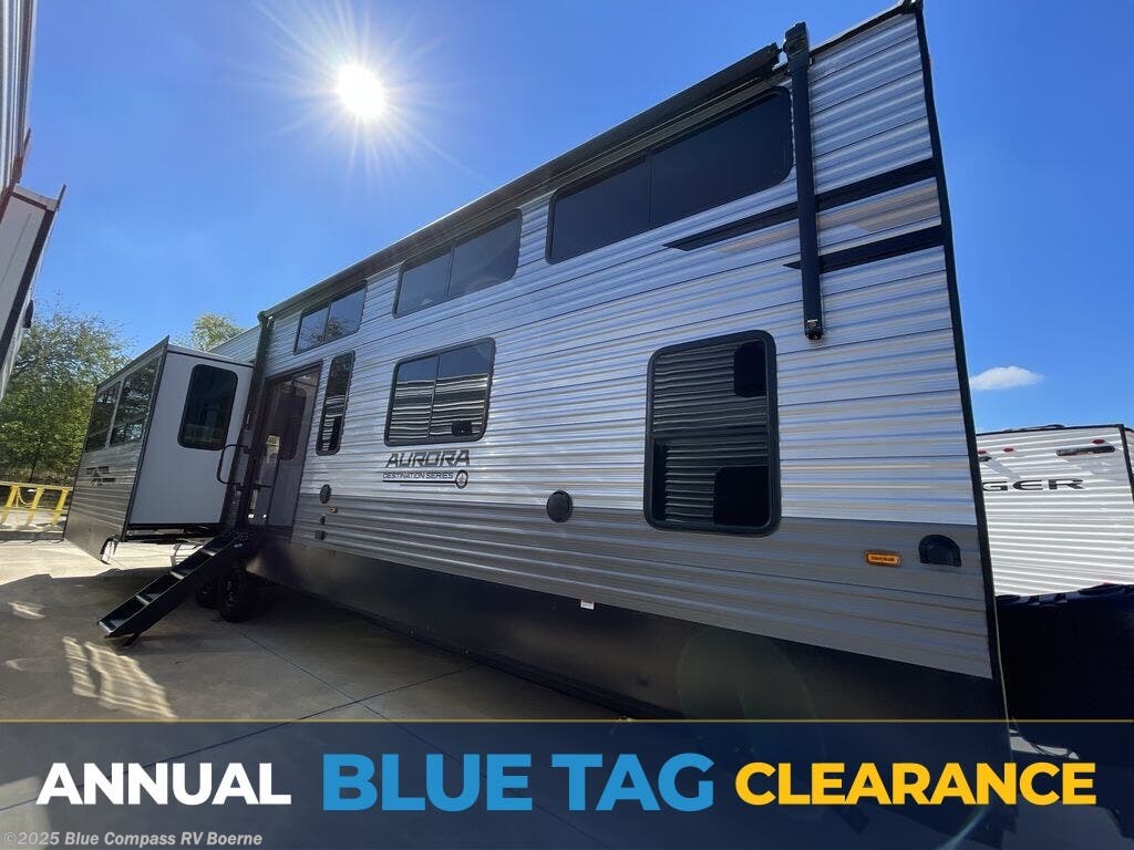 Email now about this 2026 Forest River Aurora 43CONDO! New 2026 Forest River Aurora 43CONDO available in Boerne, Texas