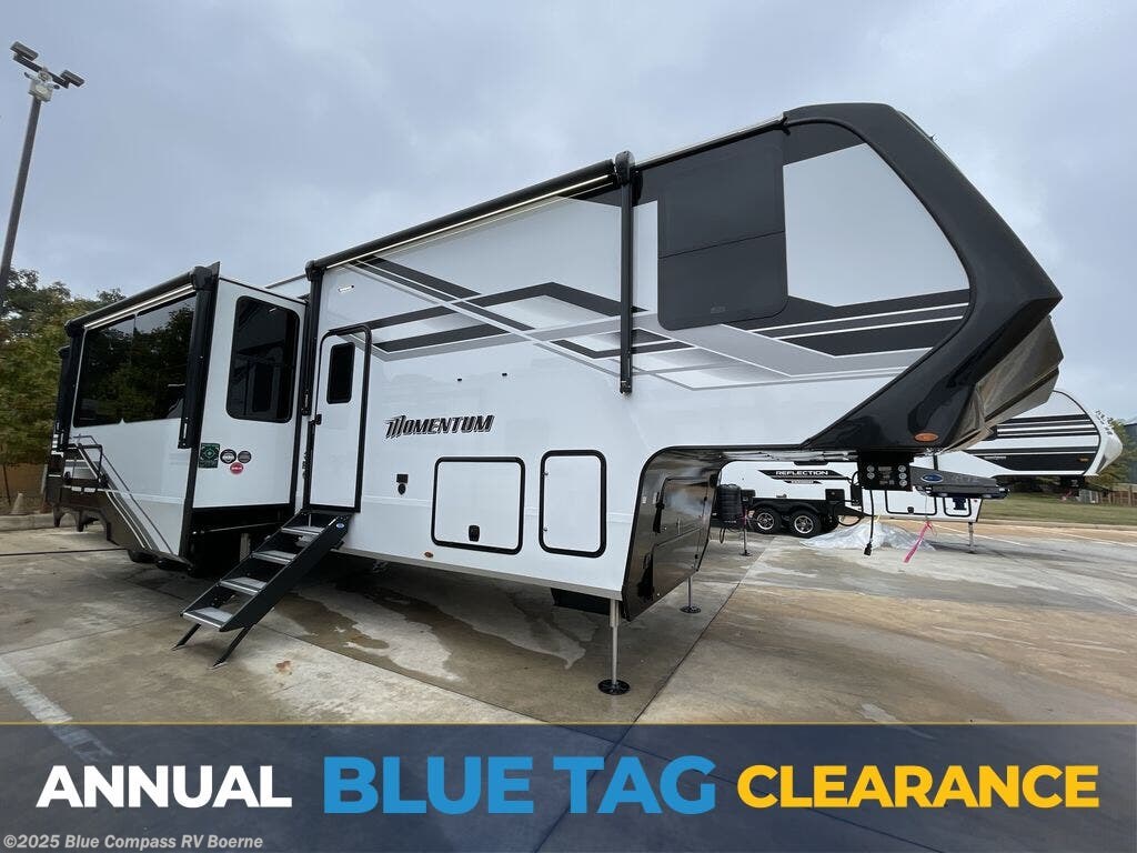 Email now about this 2026 Grand Design Momentum 395MT! New 2026 Grand Design Momentum 395MT available in Boerne, Texas