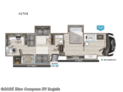 Call now about this 2025 Grand Design Solitude 417KB! 2025 Grand Design Solitude 417KB - New Fifth Wheel For Sale by Blue Compass RV Seguin in Seguin, Texas features Slideout