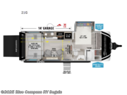 Call now about this 2025 Grand Design Momentum G-Class 21G! 2025 Grand Design Momentum G-Class 21G - New Toy Hauler For Sale by Blue Compass RV Seguin in Seguin, Texas features Slideout