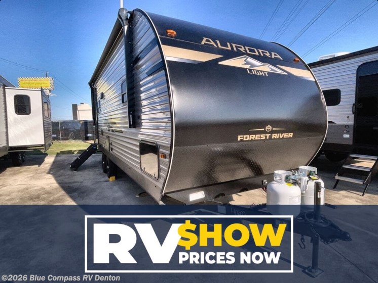 Email now about this 2026 Forest River Aurora Light 23MKS! New 2026 Forest River Aurora Light 23MKS available in Denton, Texas