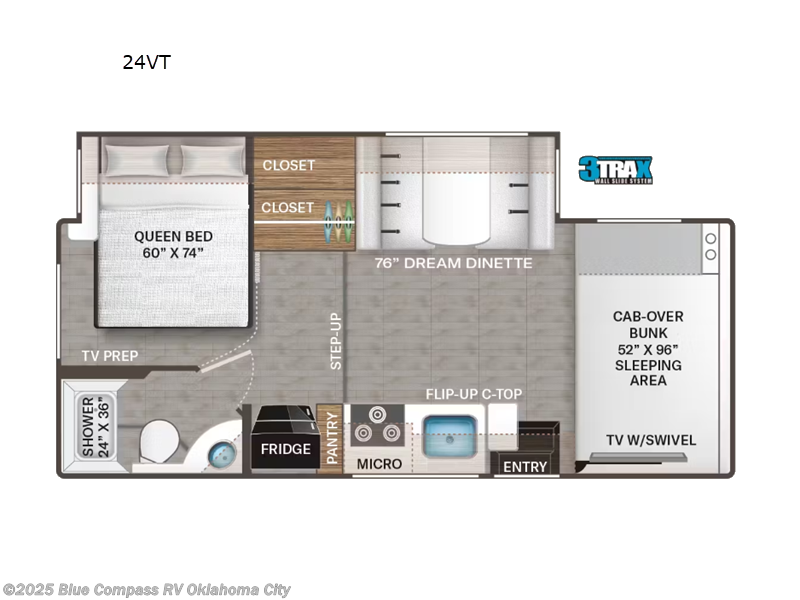 Call now about this 2026 Thor Motor Coach Geneva 24VT! 2026 Thor Motor Coach Geneva 24VT - New Class C For Sale by Blue Compass RV Oklahoma City in Norman, Oklahoma