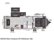 Call now about this 2025 Keystone Cougar Half-Ton 25RDS! 2025 Keystone Cougar Half-Ton 25RDS - New Travel Trailer For Sale by Blue Compass RV Oklahoma City in Norman, Oklahoma features Slideout