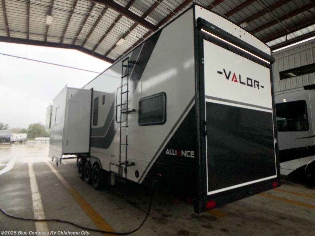 Contact us now about this 2025 Alliance RV Valor 40V13! 2025 Valor 40V13 by Alliance RV from Blue Compass RV Oklahoma City in Norman, Oklahoma