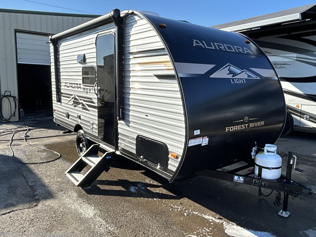 Contact us now about this 2026 Forest River Aurora Light 16BHX! 2026 Aurora Light 16BHX by Forest River from Blue Compass RV Oklahoma City in Norman, Oklahoma