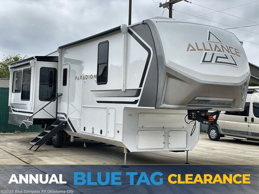 Email now about this 2026 Alliance RV Paradigm 340RL! New 2026 Alliance RV Paradigm 340RL available in Norman, Oklahoma