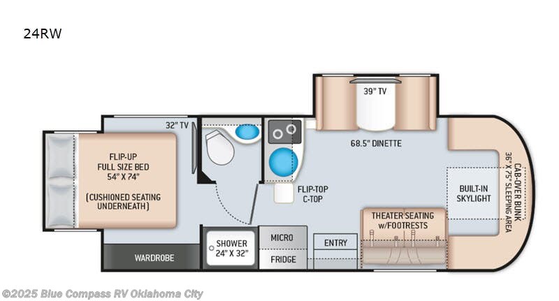 Call now about this 2021 Thor Motor Coach Tiburon Sprinter 24RW! 2021 Thor Motor Coach Tiburon Sprinter 24RW - Used Class C For Sale by Blue Compass RV Oklahoma City in Norman, Oklahoma features Slideout