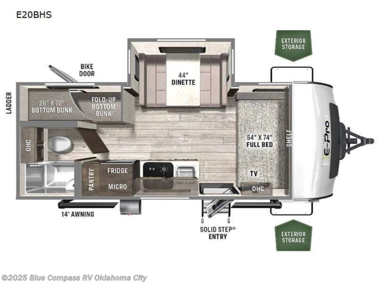 Email now about this 2022 Forest River Flagstaff E-Pro E20BHS! Used 2022 Forest River Flagstaff E-Pro E20BHS available in Norman, Oklahoma