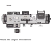 Call now about this 2026 Keystone Cougar 360MBI! 2026 Keystone Cougar 360MBI - New Fifth Wheel For Sale by Blue Compass RV Sacramento in Rancho Cordova, California features Slideout