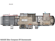 Call now about this 2026 Alliance RV Valor 41V13! 2026 Alliance RV Valor 41V13 - New Toy Hauler For Sale by Blue Compass RV Sacramento in Rancho Cordova, California features Slideout