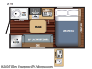 Call now about this 2024 Braxton Creek Bushwhacker Plus 15 RE! 2024 Braxton Creek Bushwhacker Plus 15 RE - New Travel Trailer For Sale by Blue Compass RV Albuquerque in Albuquerque, New Mexico