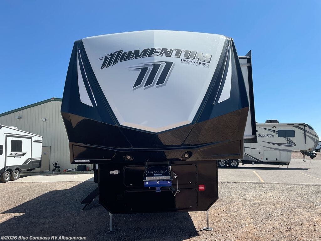 Contact us now about this 2026 Grand Design Momentum M-Class 395MS! 2026 Momentum M-Class 395MS by Grand Design from Blue Compass RV Albuquerque in Albuquerque, New Mexico