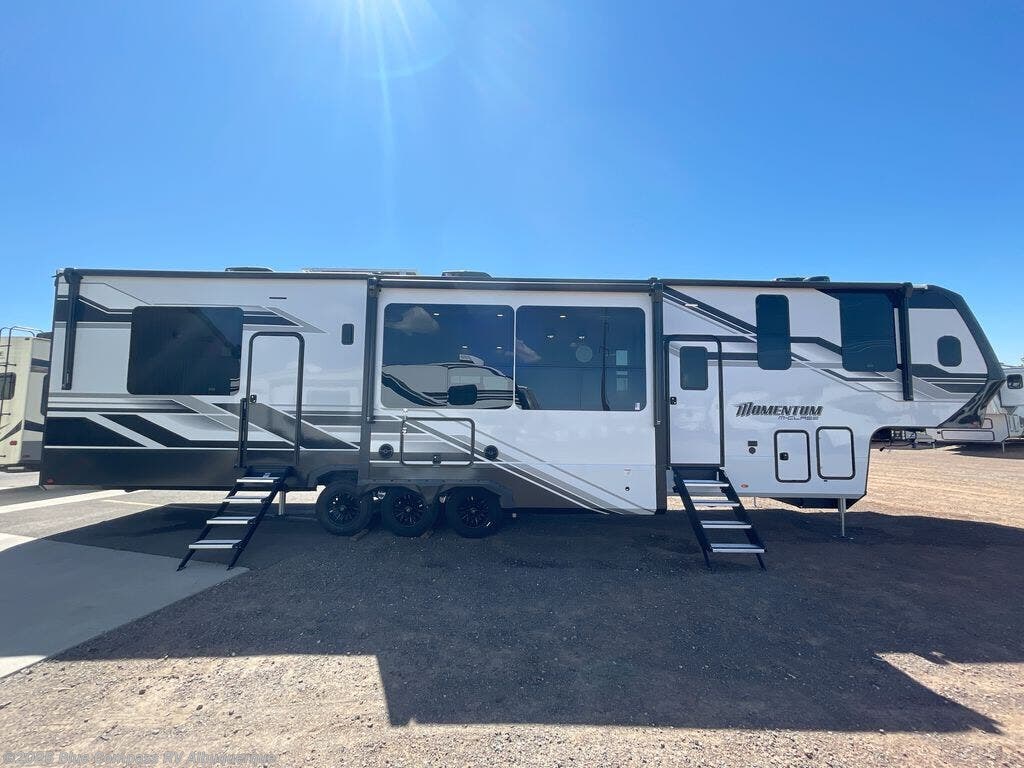 Email now about this 2026 Grand Design Momentum M-Class 395MS! New 2026 Grand Design Momentum M-Class 395MS available in Albuquerque, New Mexico