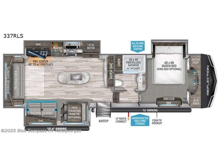 Email now about this 2021 Grand Design Reflection 337RLS! Used 2021 Grand Design Reflection 337RLS available in Albuquerque, New Mexico