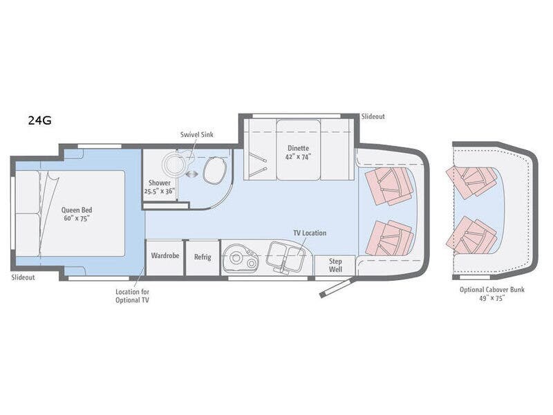 Call now about this 2017 Winnebago View 24G! 2017 Winnebago View 24G - Used Class C For Sale by Fretz RV in Souderton, Pennsylvania features Slideout