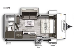 2020 Coleman Light 1805RB - Used Travel Trailer for sale by Fretz RV in Souderton, Pennsylvania