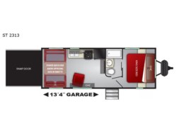 2019 Cruiser RV Stryker ST-2313 - Used Toy Hauler for sale by Fretz RV in Souderton, Pennsylvania