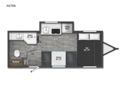 2022 Winnebago Hike H170S - Used Travel Trailer for sale by Fretz RV in Souderton, Pennsylvania