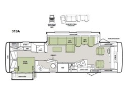 2013 Tiffin Allegro 31 SA - Used Class A for sale by Fretz RV in Souderton, Pennsylvania
