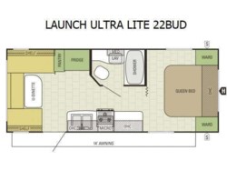 2016 Starcraft Launch Ultra Lite 22BUD - Used Travel Trailer for sale by Fretz RV in Souderton, Pennsylvania