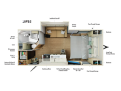 2026 Winnebago Thrive 18FBS - New Travel Trailer for sale by Fretz RV in Souderton, Pennsylvania