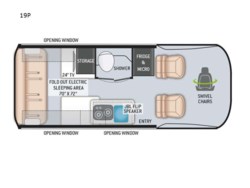 2022 Thor Motor Coach Sanctuary 19L - Used Class B for sale by Fretz RV in Souderton, Pennsylvania