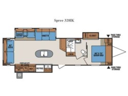 2015 K-Z Spree 328IK - Used Travel Trailer for sale by Fretz RV in Souderton, Pennsylvania