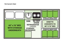 2021 Aliner Classic Permanent Bed - Used Popup for sale by Fretz RV in Souderton, Pennsylvania