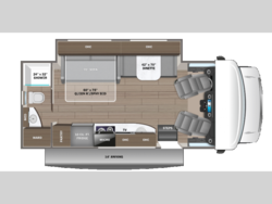2026 Jayco Melbourne 24R - New Class C for sale by Fretz RV in Souderton, Pennsylvania