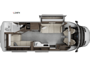 Call now about this 2026 Leisure Travel Unity U24FX! 2026 Leisure Travel Unity U24FX - New Class B For Sale by Fretz RV in Souderton, Pennsylvania features Slideout
