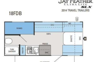 2016 Jayco Jay Feather Ultra Lite X18D