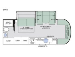 2019 Thor Motor Coach Synergy Sprinter 24MB - Used Class C for sale by Fretz RV in Souderton, Pennsylvania