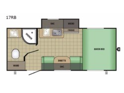 2017 Starcraft Satellite 17RB - Used Travel Trailer for sale by Fretz RV in Souderton, Pennsylvania